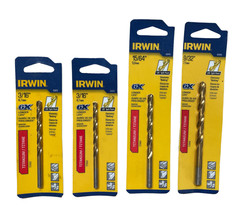 Irwin  Titanium 3/16&quot;, 15/64&quot;, 9/32&quot;  Drill Bit SET - £21.33 GBP