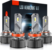 9005/HB3 H11/H8/H9 LED Headlight Bulbs, 4-Pack LED Headlight Bulbs,High ... - $58.04