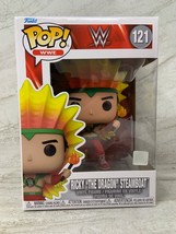 Funko Pop! Wwe Ricky The Dragon Steamboat #121 w/POP Protector - $11.98