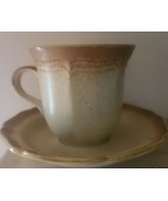 Six (6) Vintage ~ Mikasa ~ Whole Wheat ~ Loves Me ~ E8000 ~ Cup &amp; Saucer... - $74.80