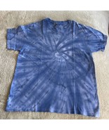 NEW Gildan Women’s Periwinkle Blue Lavender Tie Dye Shirt Sleeve Shirt L... - $33.57 CAD