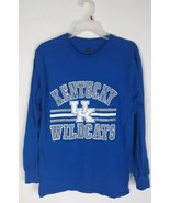 Russell Long Sleeve Kentucky Wildcats UK Logo Tshirt Mens Size S 34-36 - $233.34 MXN