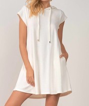 Elan cap sleeve dress in White - $48.00