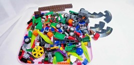 Large lot of random Lego pieces Tracks ufo piece lego toy blocks sets technic - £19.43 GBP