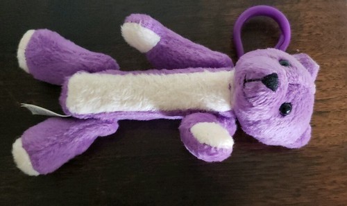 Daking Pez Dispenser ~ PURPLE Bear ~ Clip ~ Keychain ~ Fuzzy Friends ~ 2001 ~ 16 Item image 6
