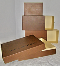 VINTAGE Lot of 4 LOUIS VUITTON EX. HEAVY, EMPTY GIFT BOXES-X.LARGE+SLIDE... - $454.14 MXN