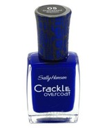 Sally Hansen Crackle Overcoat Nail Polish, Distressed Denim, 0.4 Fluid O... - £6.93 GBP
