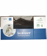 Isotoner Men&#39;s Memory Foam eco Comfort Slippers Large 9.5-10.5 Dark Brow... - €18,71 EUR