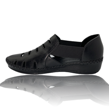 The Maerdy Black Leather Sandal Final Sale! image 4