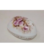 Hand Painted Porcelain Easter Egg 2pc Trinket Dish - $23.99