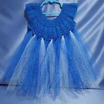 Tutu Dress In Blue by Mumsie of Stratford. - £16.08 GBP