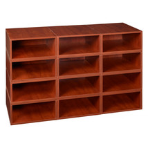 Niche Cubo Storage Set - 12 Half Size Cubes Warm Cherry - $472.18