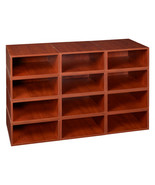 Niche Cubo Storage Set - 12 Half Size Cubes Warm Cherry - $472.18