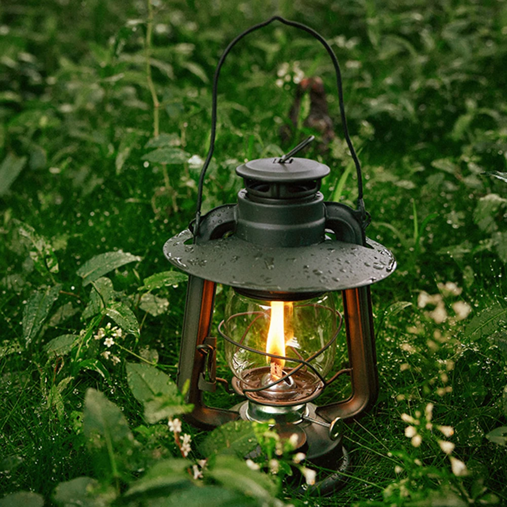 Naturehike Camping Kerosene Lamp Outdoor Picnic Atmosphere Lamp Portable Lantern - £33.27 GBP