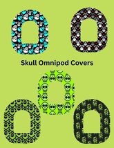 Omnipod Cover Skull Theme Style Pack of 5 - $12.99