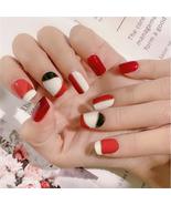 30Pcs/Box Manicure Tool Detachable Wearable Candy Color Fake Nails Full ... - £9.94 GBP