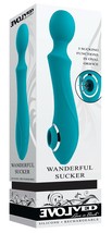 WANDERFUL SUCKER CLITORAL SUCKING & MASSAGER WAND VIBRATOR - $1,505.15 MXN
