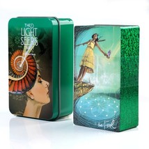 New Wondering Tarot Deck Tin Box Gilded Ee Divination 78 Card Game Game English  - £87.44 GBP