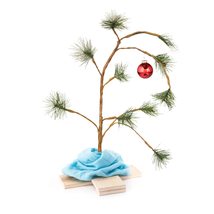 PRODUCTWORKS 24-Inch Peanuts Charlie Brown Musical Christmas Tree with L... - $53.33 CAD