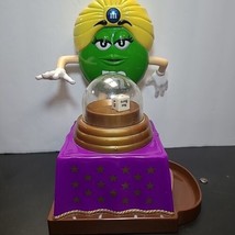 M&amp;M Fortune Teller Candy Dispenser Crystal Ball Genie Pop-Up Dice Display - $11.00