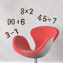 [Funny Digits] Decorative Wall Stickers Appliques Decals Wall Decor Home... - £2.19 GBP