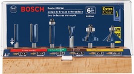 Bosch Rbs006 6-Piece 1/4 In. Shank Carbide-Tipped, Dovetail Joinery - $112.95