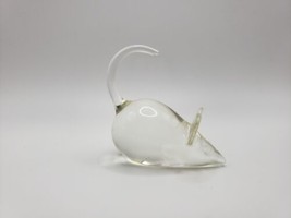 Vintage Kaspar Miniature Mouse Hand Blown Glass Bijoux Germany - £11.46 GBP