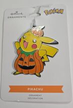 Pokemon Pikachu in Jack-o-Lantern Costume Ornament, Metal 1 Ct - $18.80