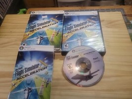 Microsoft Flight Simulator X Acceleration Expansion CIB COMPLETE &amp; Retai... - $21.81
