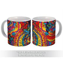 Mandala Bird : Gift Mug Esoteric Yoga Hippie Pattern Indian - £12.70 GBP