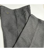 Wrangler Polyester Rancher Pants 40x29 Heather Gray Rancher Dress Slacks... - $13.95