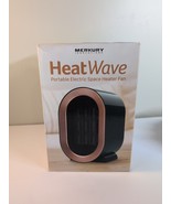 Merkury Heat Wave Compact Space Desktop Heater Sealed 2 Heat Settings - $451.42 MXN
