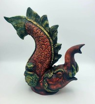 Mythical Waree Kunchorn 12.5&quot; Ceramic Incense Burner Statue - Made In Th... - £63.30 GBP