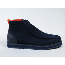Men's TAYNO Wallabee Style Chukka Boots Soft Micro Suede MOJAVE S Navy image 7