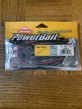 Berkley Power Power 7&quot; Worm Red Shad 1pk of 13ct-NEW-SHIPS N 24 HOURS - $29.58