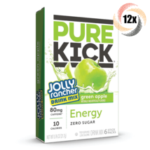 12x Packs Pure Kick Jolly Rancher Green Apple Drink Mix | 6 Stick Each |... - $30.87