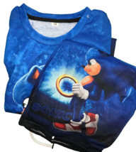 Sonic the hedgehog  T shirts and shorts Round neck Boys KM/Girls KL - $242.33 MXN