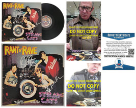 Brian Setzer Lee Rocker signed Stray Cats Rant n Rave album proof Beckett COA - £428.16 GBP