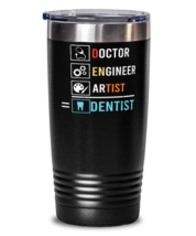 20 oz Tumbler Stainless Steel Insulated Funny Doctor Engineer Artist Destist  - £23.12 GBP