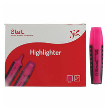 Stat Water-Based Highlighter (Box of 10) - Pink - £25.34 GBP