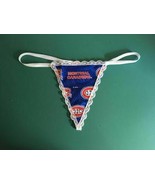 Womens MONTREAL CANADIENS NHL Hockey Gstring Thong Lingerie Panties Unde... - £14.88 GBP