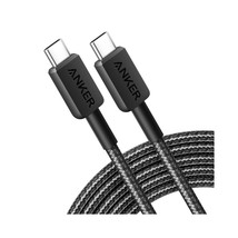 AnKer A81F7H11-1 ANKER 60W BRAIDED USB-C TO USB-C CABLE (10FT) BLACK ITE... - $58.37 CAD