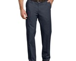 Genuine Dickies Mens Relaxed Fit Straight Leg Flat Front Flex Pant Navy ... - $28.56