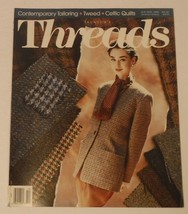 Threads Magazine October/November 1991 Contemporary Tailoring Tweed Celtic Quilt - £6.00 GBP