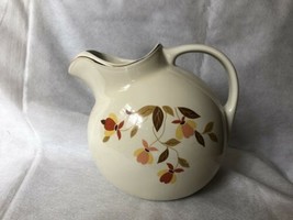 Hall&#39;s Superior Quality Mary Dunbar Jewel Kitchenware ball jug Autumn Leaf - £13.98 GBP