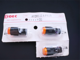 1PCS AP2M122A IDEC Flat Miniature Pilot Light LED Amber 24V DC ±10% - £7.18 GBP