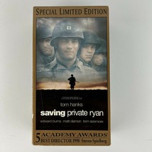 Saving Private Ryan Special Limited Edition VHS Video Double Videocassette - £3.17 GBP