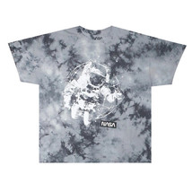 NASA Space Gray Tie Dye Men&#39;s Astronaut Graphic T-Shirt in XL - $18.99