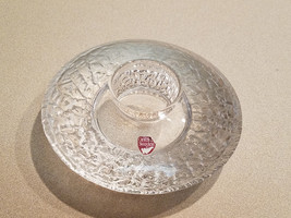 Orrefors Crystal Discus Votive Scandinavian Art Glass Tea Light Candle H... - £23.69 GBP