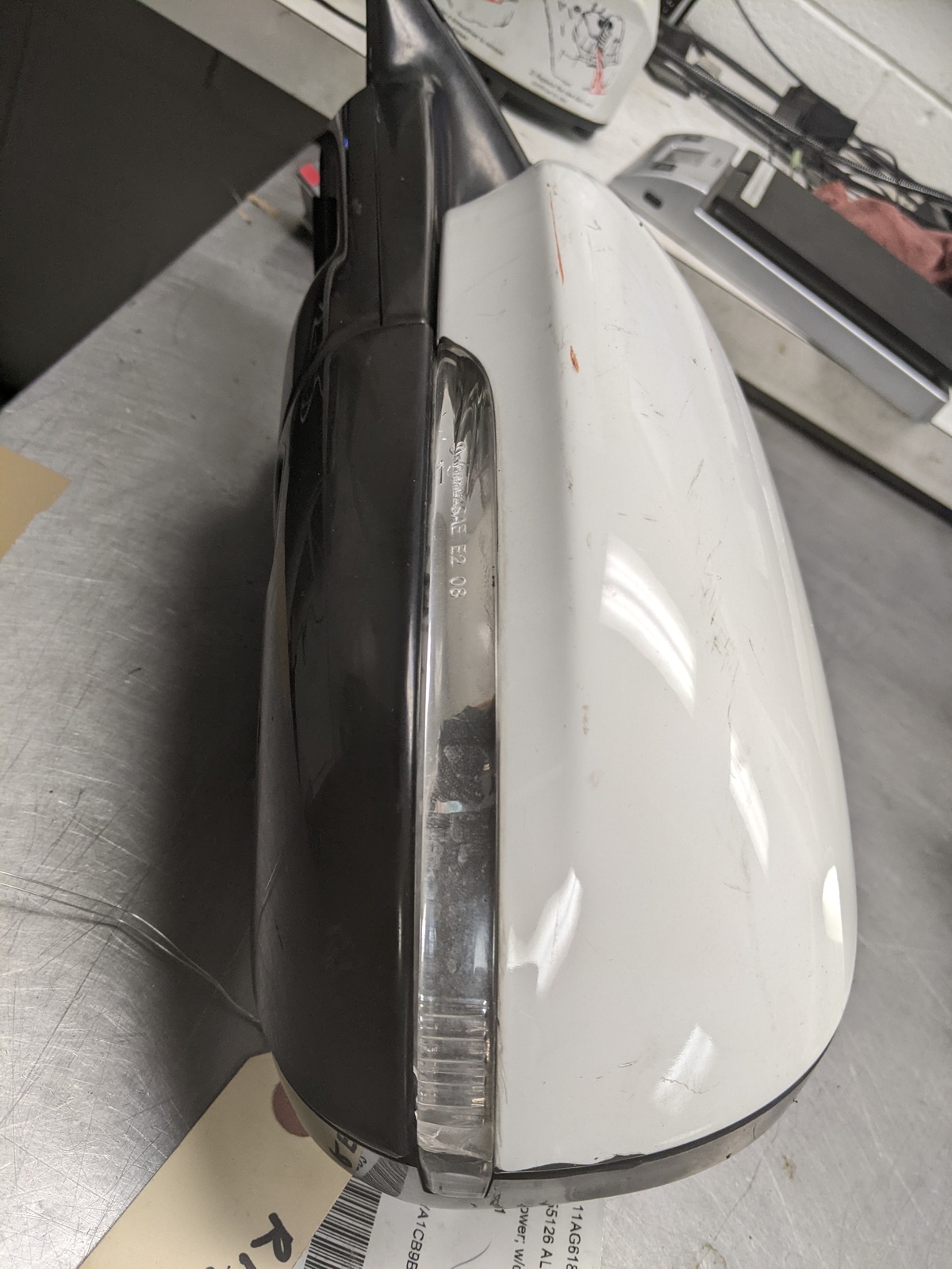 Driver Left Side View Mirror For 10-12 Jaguar XJ  5.0 MARK ON BACK SIDE Item image 6